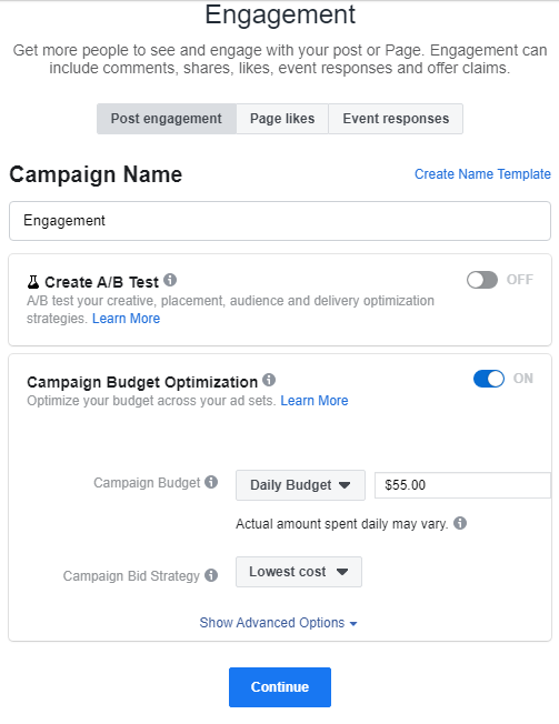 how to create a facebook ad 2020