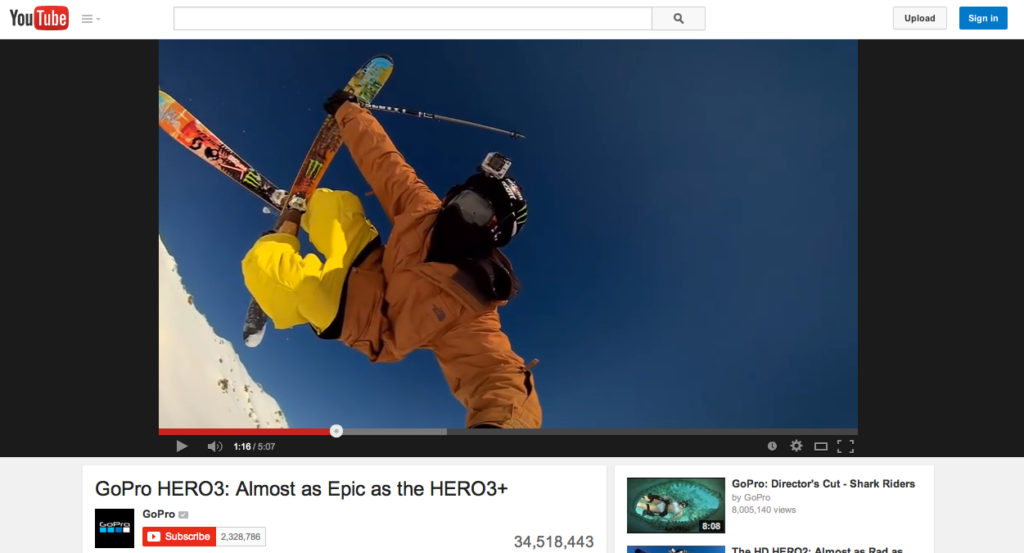 gopro marketing communication