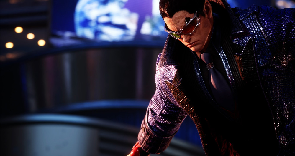 INFERNO Eyewear Inspired by Kazuya Mishima: "INFERNO eyewear from the Gentle Monster x Tekken collaboration, featuring bold design inspired by Tekken’s Kazuya Mishima, blending fashion and gaming."