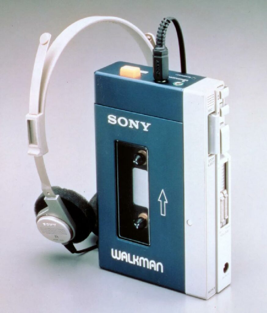 Sony Walkman, the revolutionary portable music player that transformed personal audio consumption.